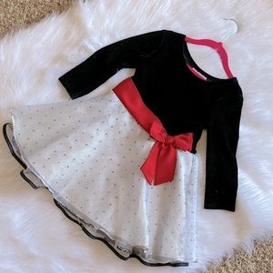 Girls Bonnie Jean holiday dress size 4t